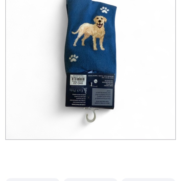 Life is Better with a Labrador Socks in Blue - Picture 3 of 4